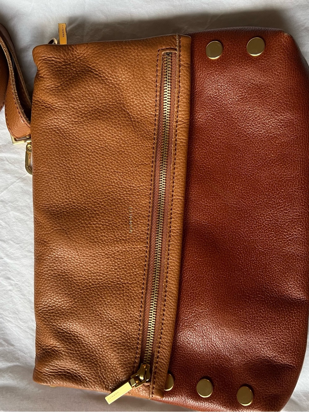 Hammitt VIP Large crossbody bag leather clutch manzanita